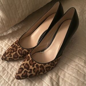 Cole Haan Kyle Leopard Print Pump Size 8.5B